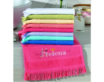 Towel to Cross Stitch 10"x14" "Capri" by Dohler/ Needlepoint Towel/ AIDA Towel/ Embroidery Towel/ Small Towel Cross Stitch