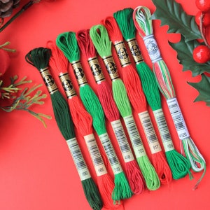 DMC Variegated Embroidery Floss Set, Six Stranded Cotton