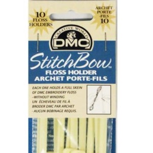 10x DMC Floss Holder, StitchBow Floss Holder,Thread Storage, Floss Storage, Thread Storage Stitchbow, Cross stitch Storage,Storage for Floss image 3