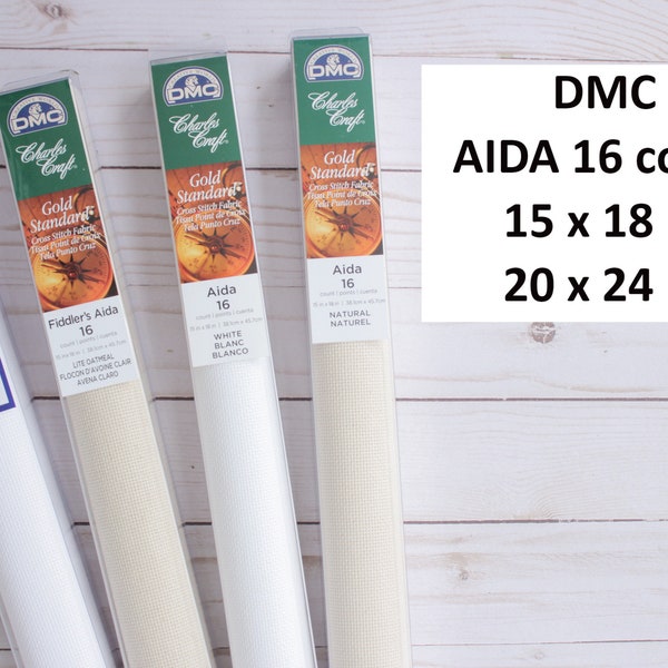 16ct AIDA Fabric by DMC Charles Craft -  Cross Stitch Fabric