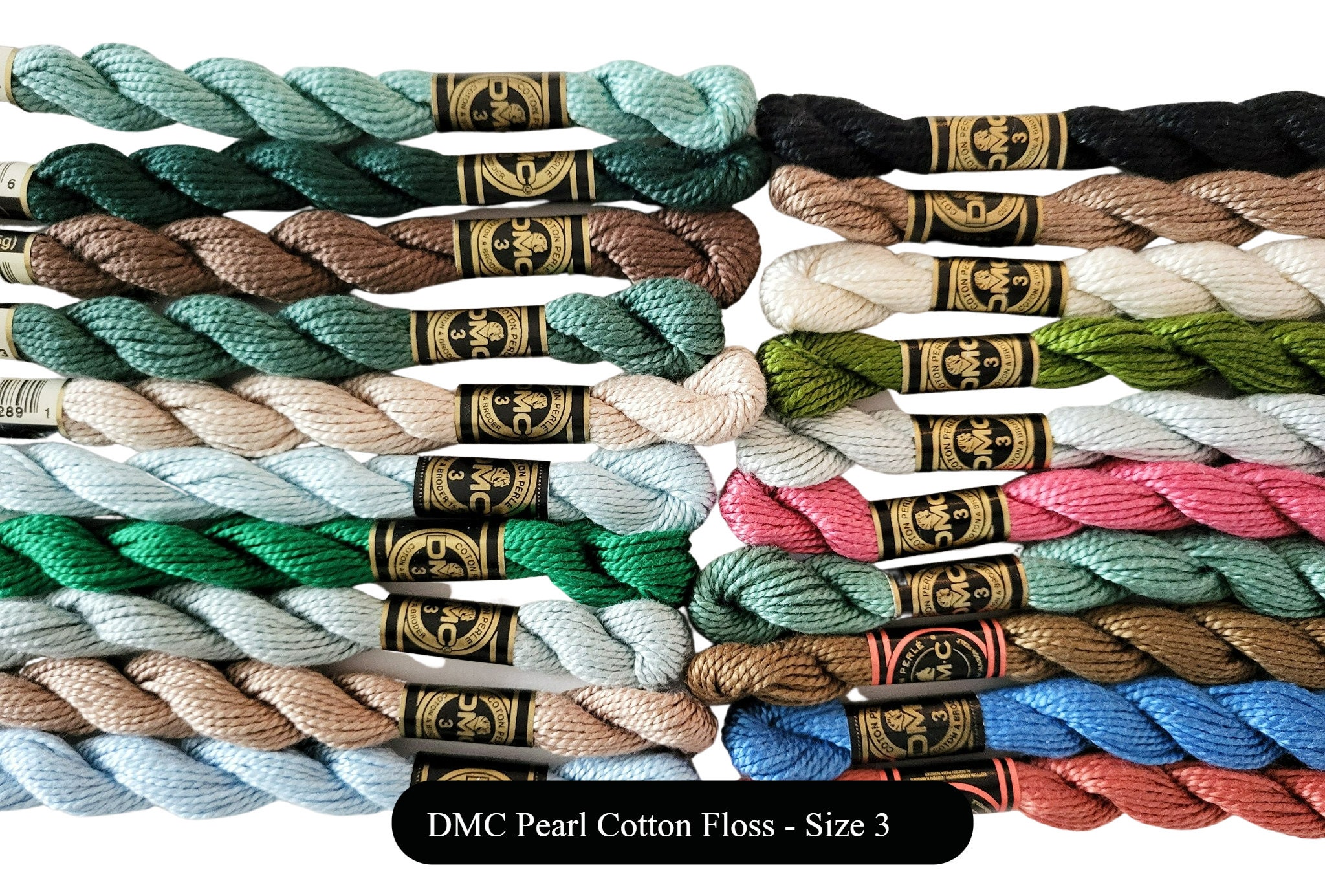 Dmc Pearl Cotton Balls Size 8, Variegated Perle Cotton Balls