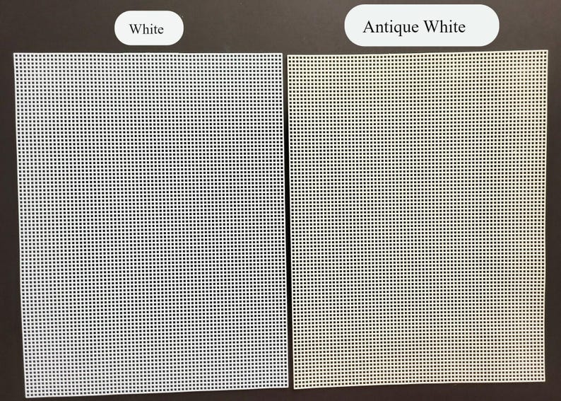 1 lámina de lona plástica de 33 x 25 cm (Atención: 1 lámina de lona) - Disponible en muchos colores imagen 5