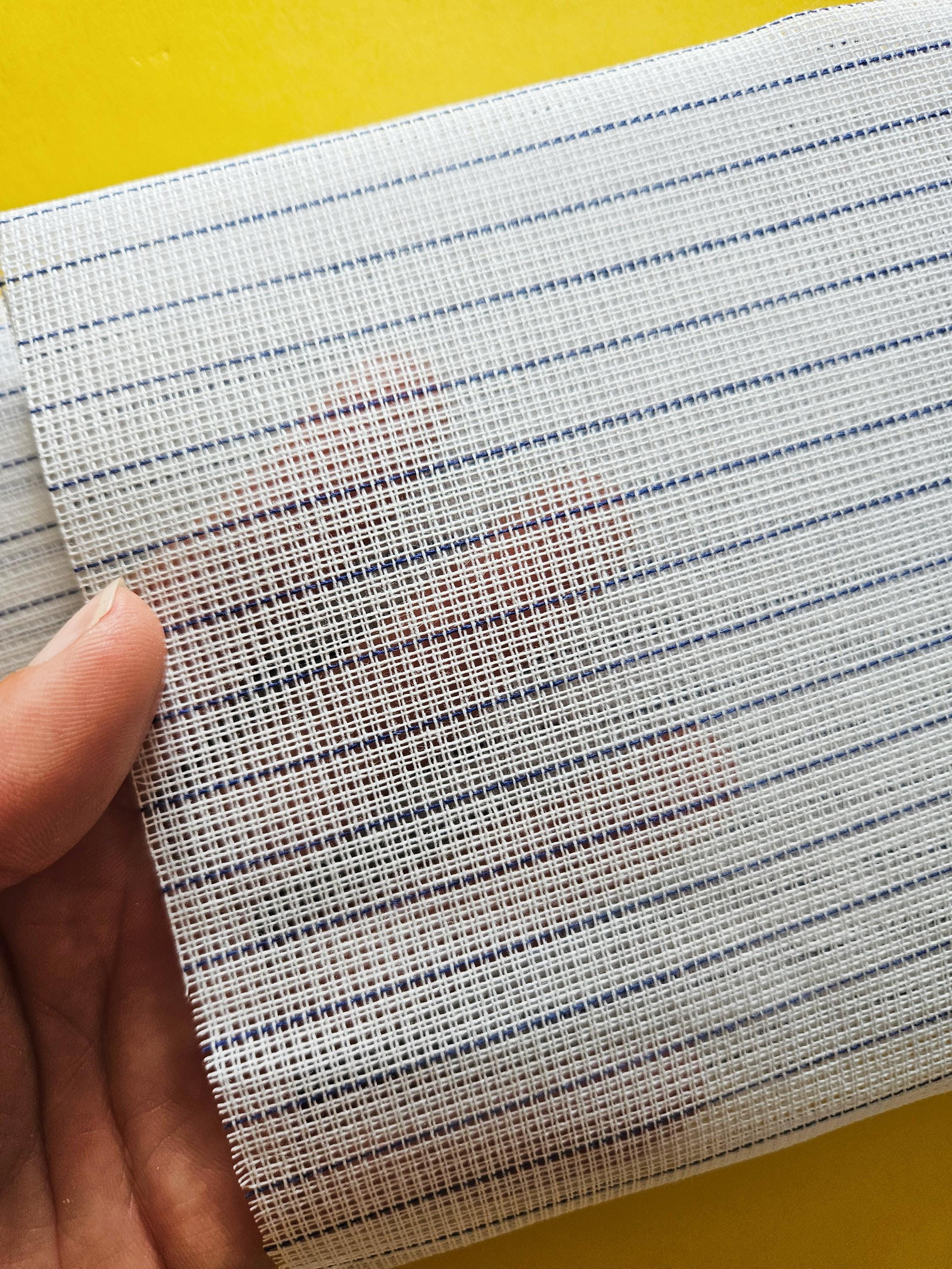 Toile à Déchets Pour Point De Croix 14CT - Tissu Coton 13x20 Pouces, Jetable, Pour Broderie Sur Vêtements, DIY