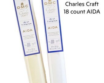 DMC Charles Craft - Panno Aida Monaco 7 Count In Cotone 100% Naturale, 152 Cm Di Larghezza
