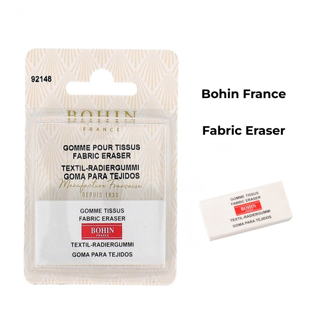 Bohin France Fabric Eraser, Sewing Eraser,quilting Fabric Eraser
