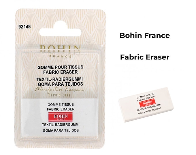 Bohin France Fabric Eraser, Sewing Eraser,quilting Fabric Eraser