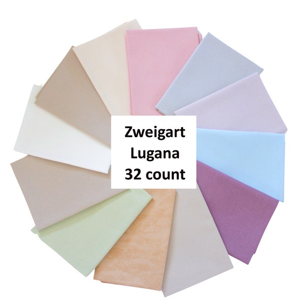 32ct ZWEIGART Lugana (Murano), Embroidery Cloth, Embroidery Fabric, Needlework Cloth, Cross Stich Fabric, Lugana Fabric,Fabric to Embroidery