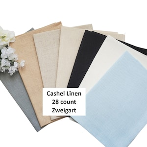 27ct Zweigart LINDA Embroidery Cloth, Embroidery Fabric, Needlework Cloth,  Cross Stich Fabric, Linda Fabric, White Fabric to Embroidery 