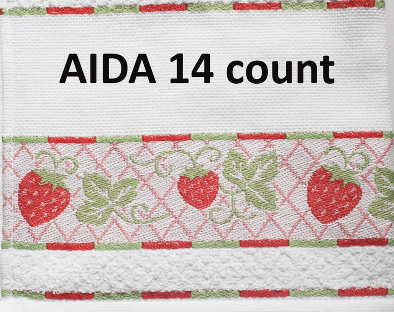 DIY Cross Stitch Towel 45cm X 70cm Aida Towel Towel to Etsy