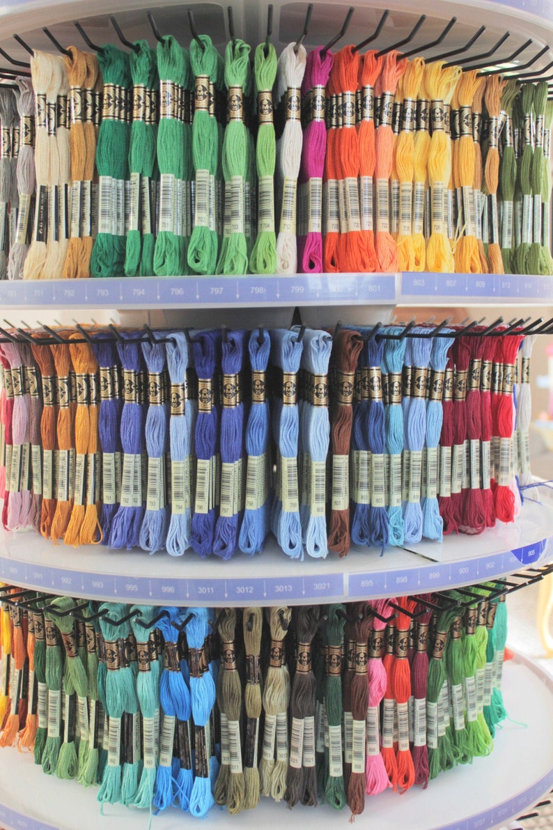 DMC Embroidery Floss Pick your Color and Quantity DMC Thread Etsy