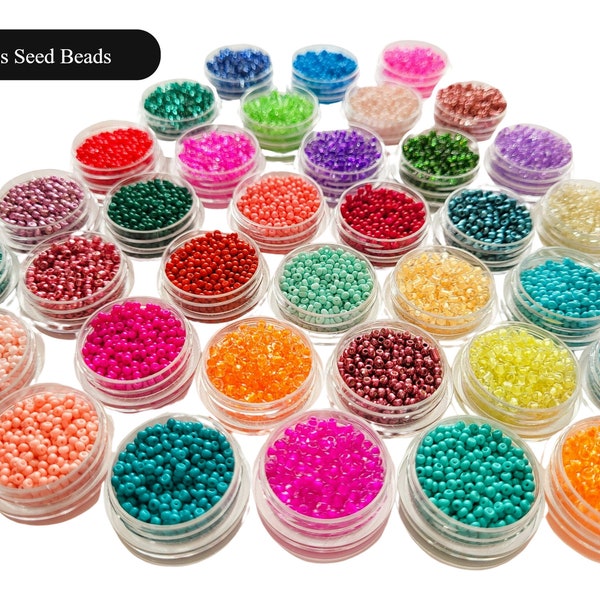 Pink Glass Beads Etsy