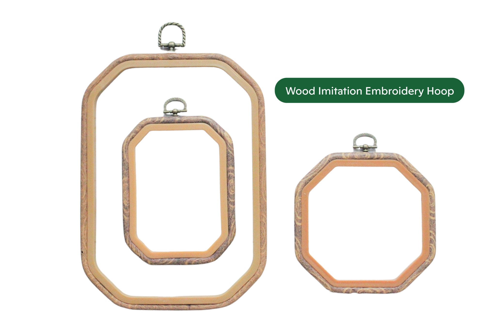 Square Embroidery Hoop,wooden Gripper Strips For Punch Needle Frame With  Needle - Cross Frames Embroidery Gripper Solid Wood Frame For Diy  Enthusiast