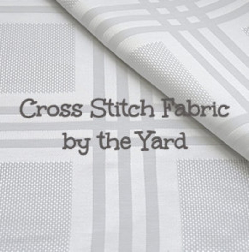 Cross Stitch Fabric by the Yard 36 x 55 91cm x | Etsy