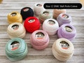 Size 12 DMC Perle Cotton Ball - 1 (one) unit product logo