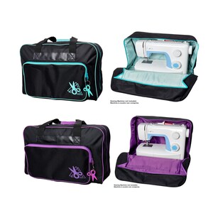 Sewing Machine Carrying Case, Collapsible Trolley Bag with Wheels - China  Boarding Bag for Trip and Sewing Machine Carrying Case price