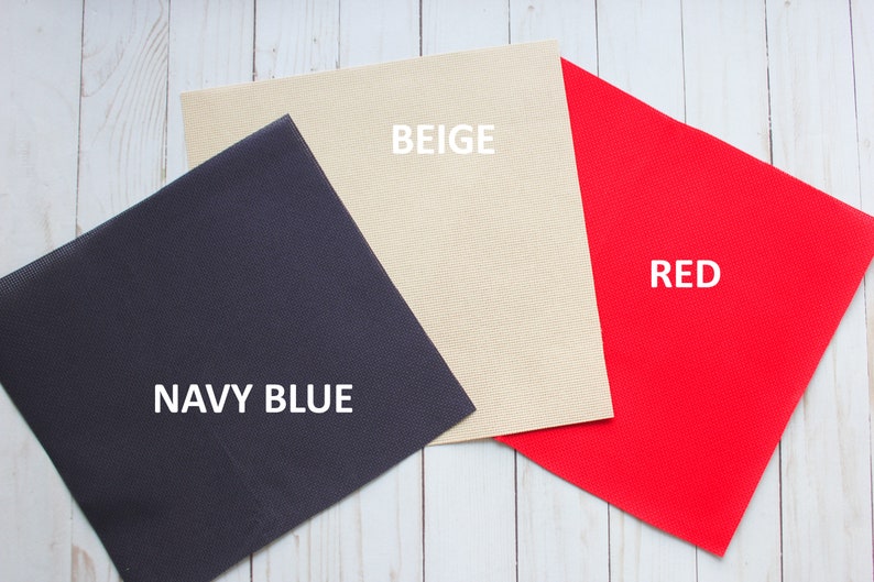 Set 3 AIDA Fabric Cut 10 X 10 AIDA 14 Count Etsy