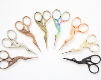 Маленькие ножницы, Ножницы для вышивки, Золотые ножницы, Серебряные ножницы, Птичьи ножницы, Бронзовые ножницы, Ножницы для аистов, Розовые ножницы