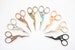 Small Scissors, Embroidery Scissors, Gold Scissors, Silver Scissors, Bird Scissors, Bronze Scissors, Stork Craft Scissors, Rose Scissors 