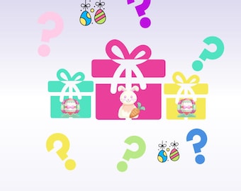 Surprise Cross Stitch/Embroidery Mystery Box EASTER Themed/ Embroidery Mystery Box/ Cross Stitch Easter/ Cross Stitch Kits Grab Bag