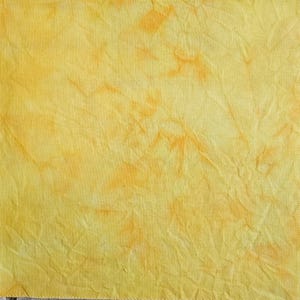 14ct or 18ct Hand-Dyed AIDA Fabric "Orange and Yellow" 18"x18"/ Hand-dyed AIDA, Aida Cloth/ Cross Stitch Fabric/Embroidery Fabric