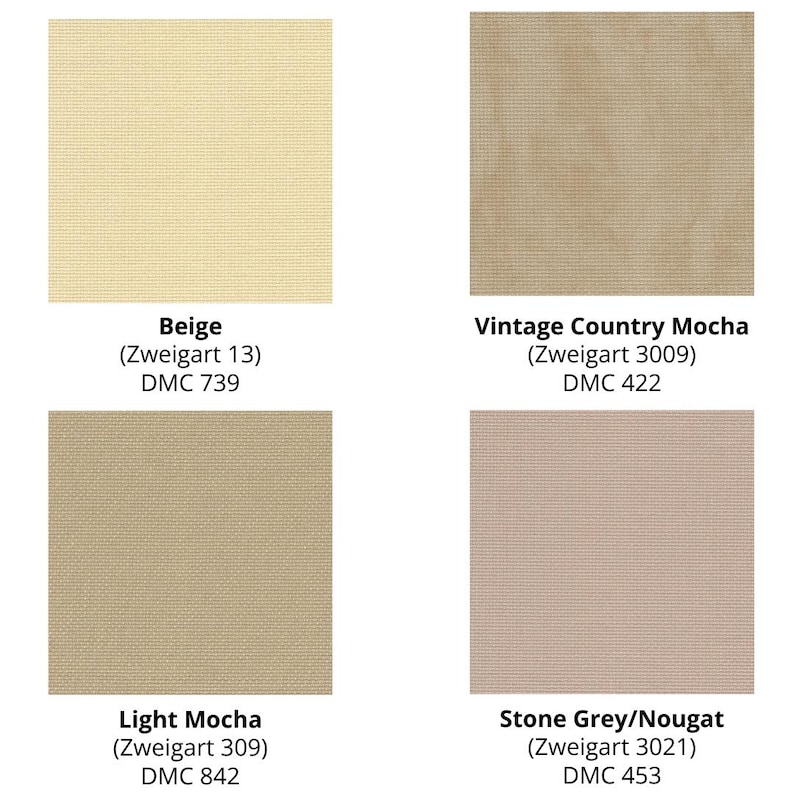 Tessuto Aida 18ct di ZWEIGART - Disponibile nei formati 18" x 21" o 36" x 42" / Tessuto per ricamo a punto croce / AIDA 18 count immagine 4