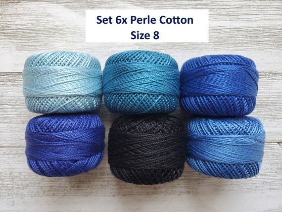 Presencia Finca Perle Cotton Size #8 Thread Sampler Pack for