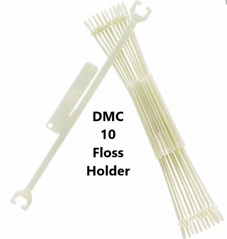 10x DMC Floss Holder, StitchBow Floss Holder,Thread Storage, Floss Storage, Thread Storage Stitchbow, Cross stitch Storage,Storage for Floss image 1