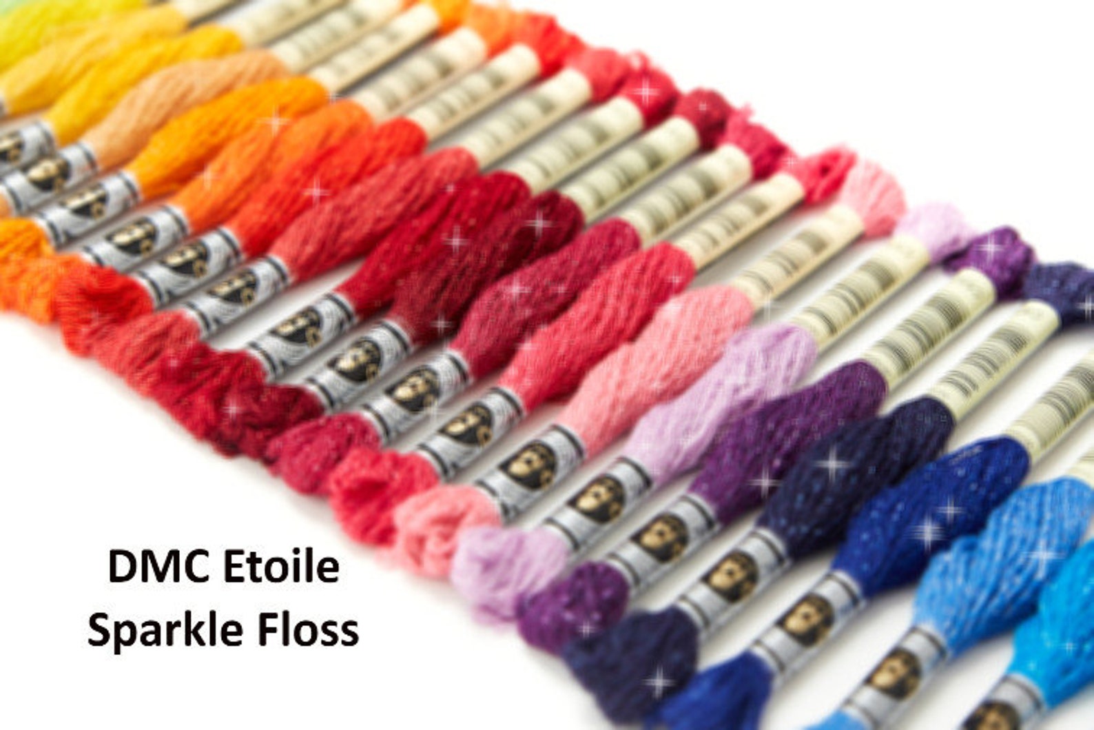 DMC Mouliné Étoile Shimmer Embroidery Floss, DMC Floss, DMC Color ...