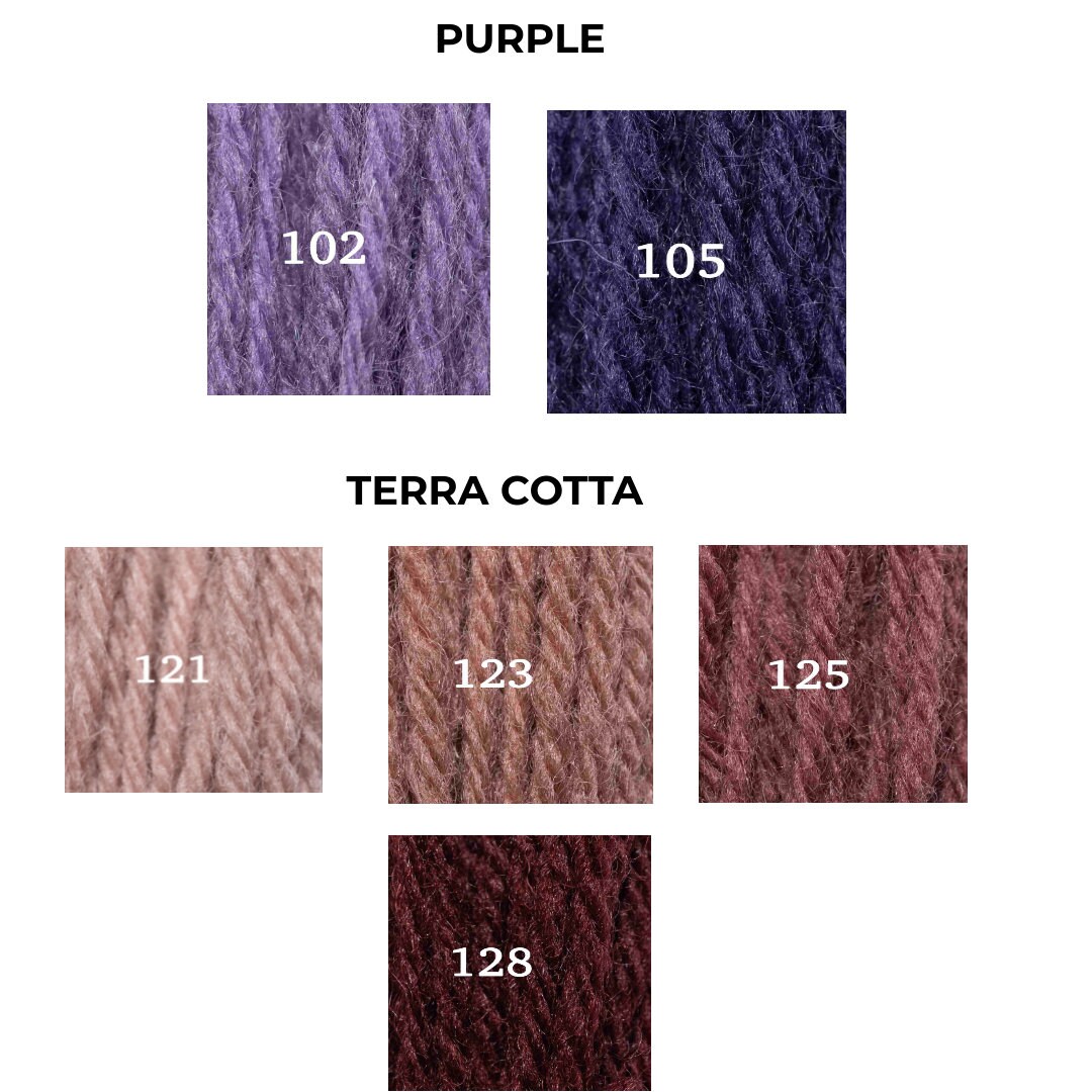 CREWEL WOOL (2ply) by Appletons - Crewel Skein 25m/ FLAT Shipping ...