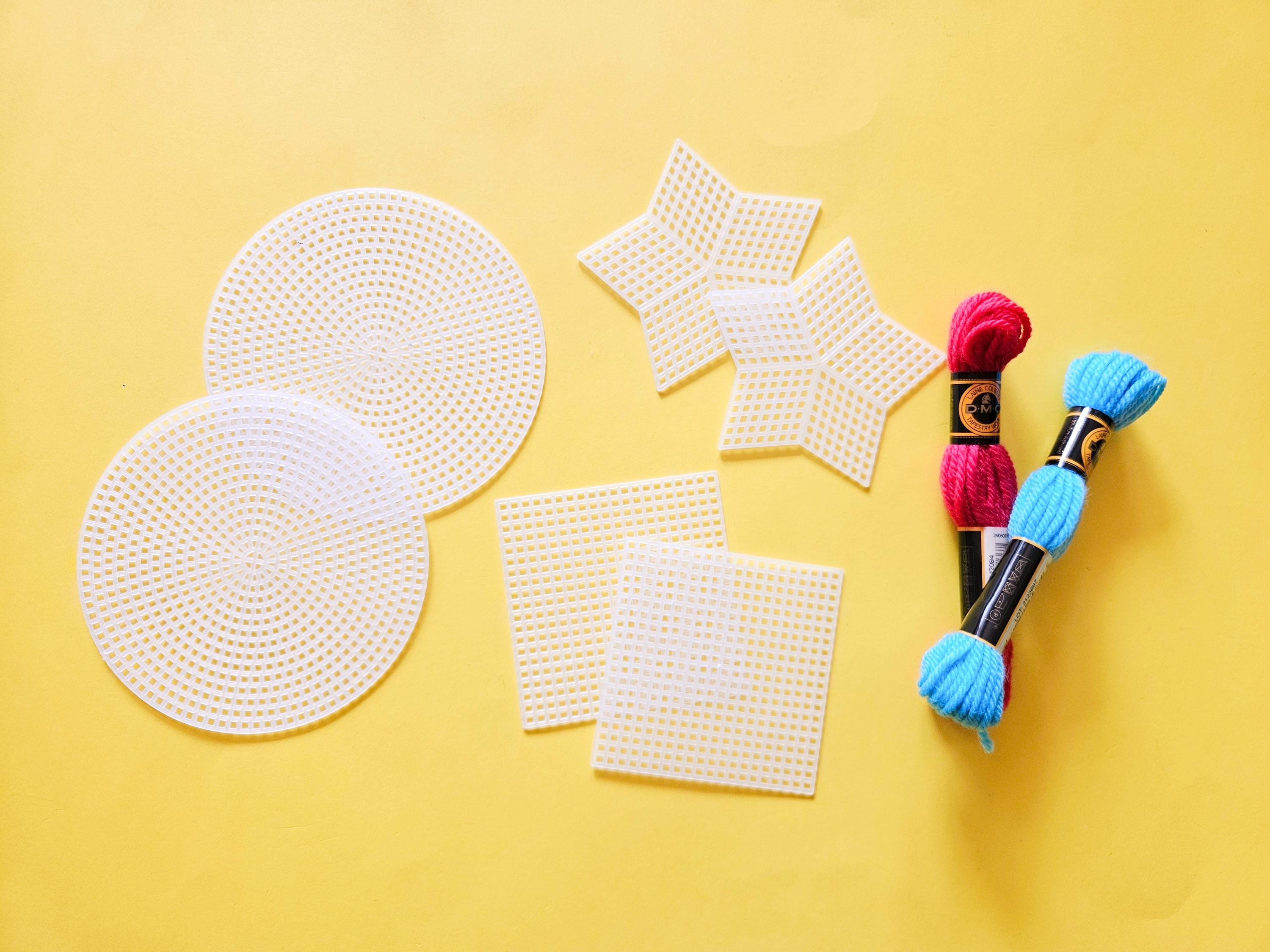Pack 10 Plastic Canvas Shape of Your Choice (7 Count) - Available in ...
