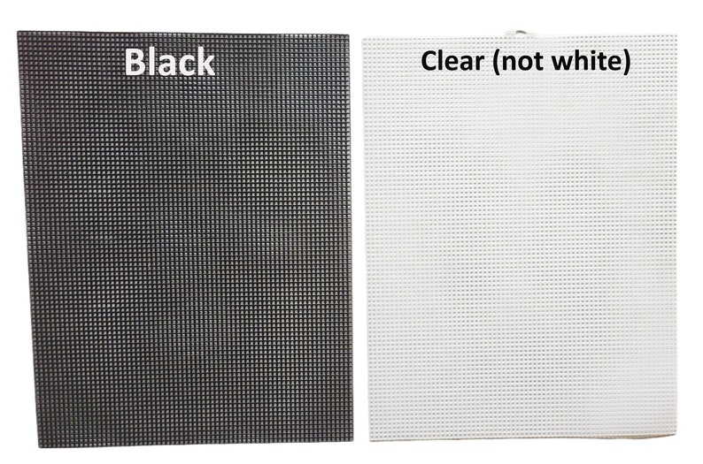 two black and white papers with white writing on them