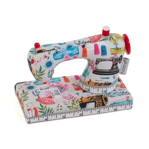 Pincushion Sewing Machine Sewing Machines by Hobby Gift/ Flower Pincushion/Fabric Pin Cushion/ Needle Pincushion/ Sewing Gift