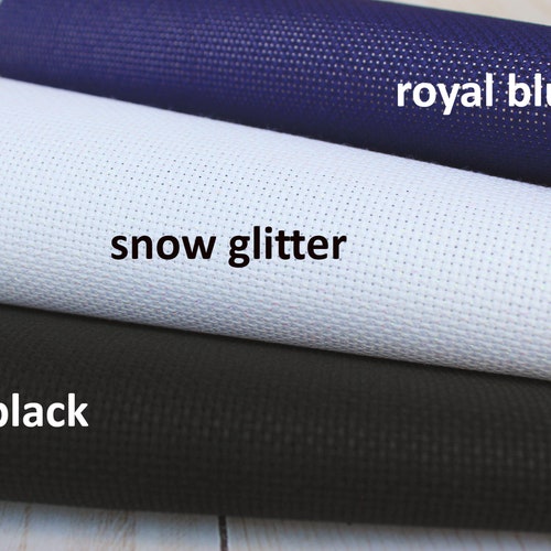 14 Count Aida Cross Stitch Fabric Embroidery Cloth Coffee Etsy