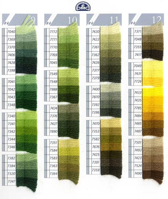 DMC Tapestry Wool Art 486 You Pick the Colors DMC Thread