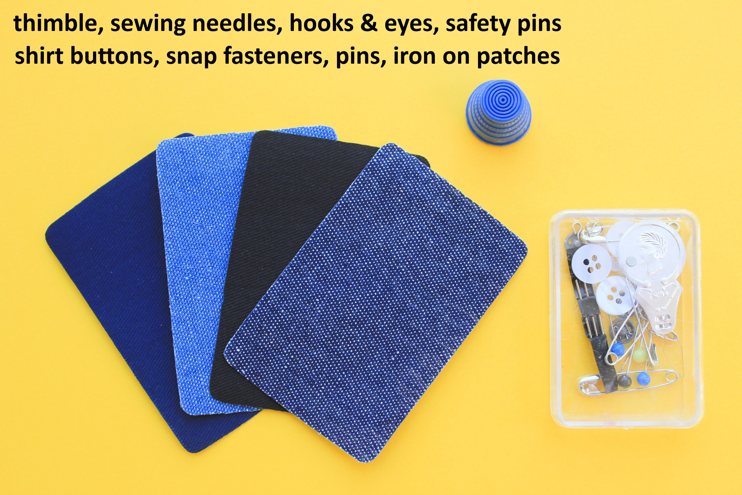 Sewing Kit 40 Items Repair and Cleaning Sewing Notions -  Sweden