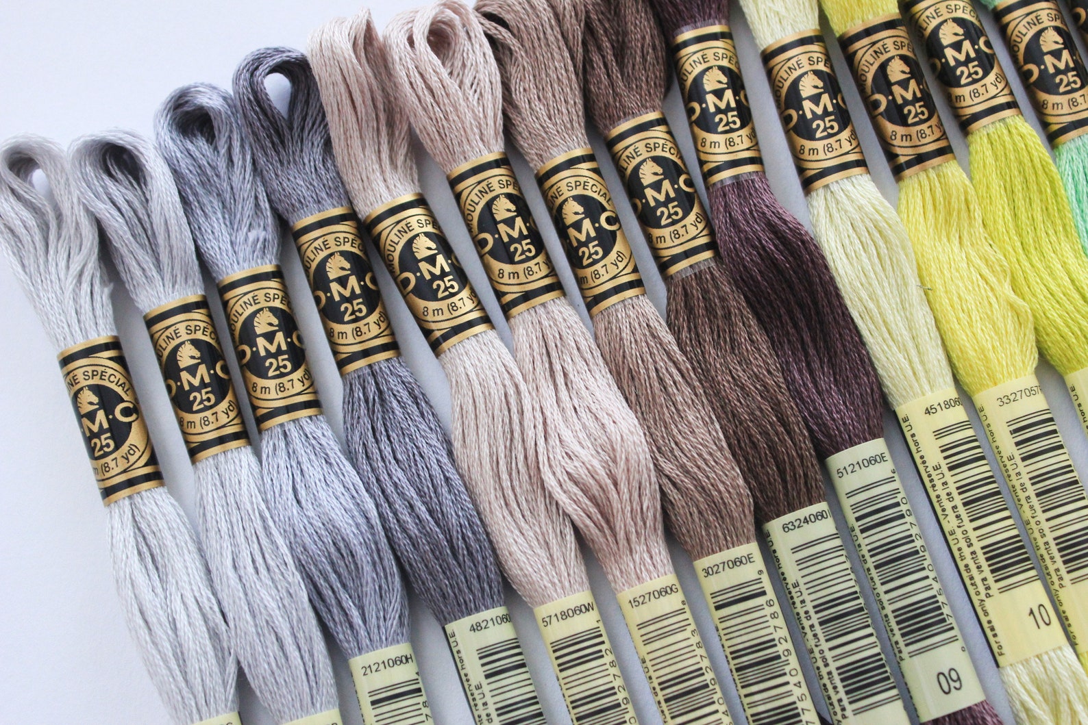 DMC NEW COLORS Embroidery Floss 1 to 35 Embroidery Threads Etsy