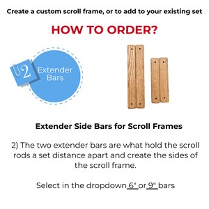 Create Your Own Scroll Rod Frame by Yarn Tree 10