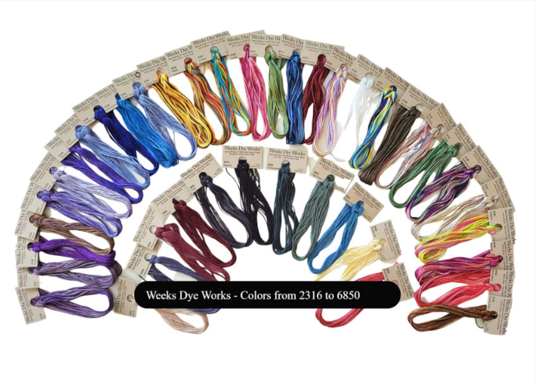 Weeks Dye Works - Colors From 2316 to 6850 *flat Shipping* / Hand Over ...