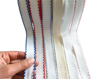 Zweigart 14 Count Aida Band – Cotton Stitchable Ribbon Trim (#7002)