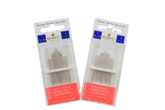  3 Pack DMC Size 24 Cross Stitch Needles (Total 18 Needles) -  New Package : Arts, Crafts & Sewing