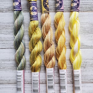 DMC Pearl Cotton Size 5 – Variegated Embroidery Thread, 27 yds image 4