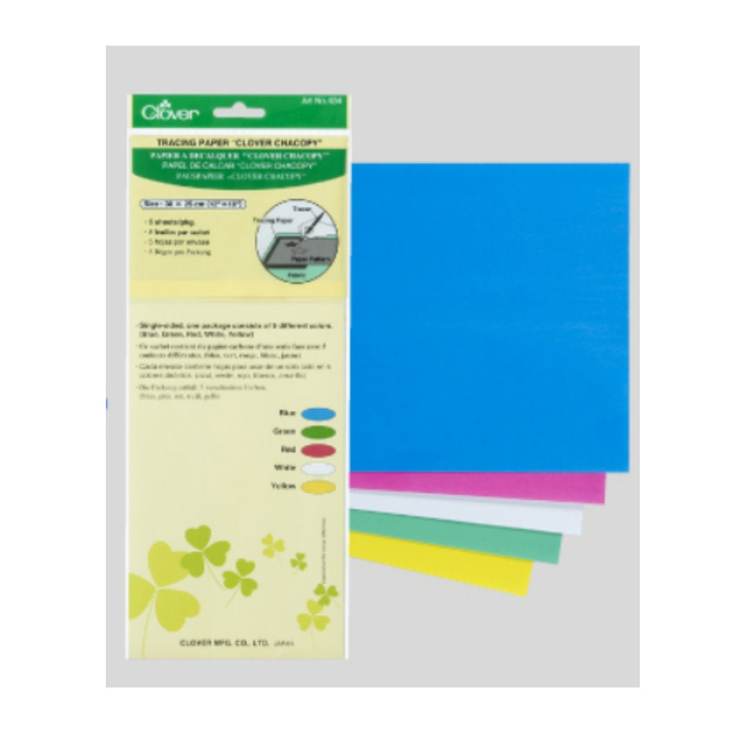 DMC Embroidery Transfer Paper - Tracing Paper - 4 sheets of wax free  tracing paper