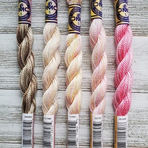 DMC Pearl Cotton Size 5 – Variegated Embroidery Thread, 27 yds image 7
