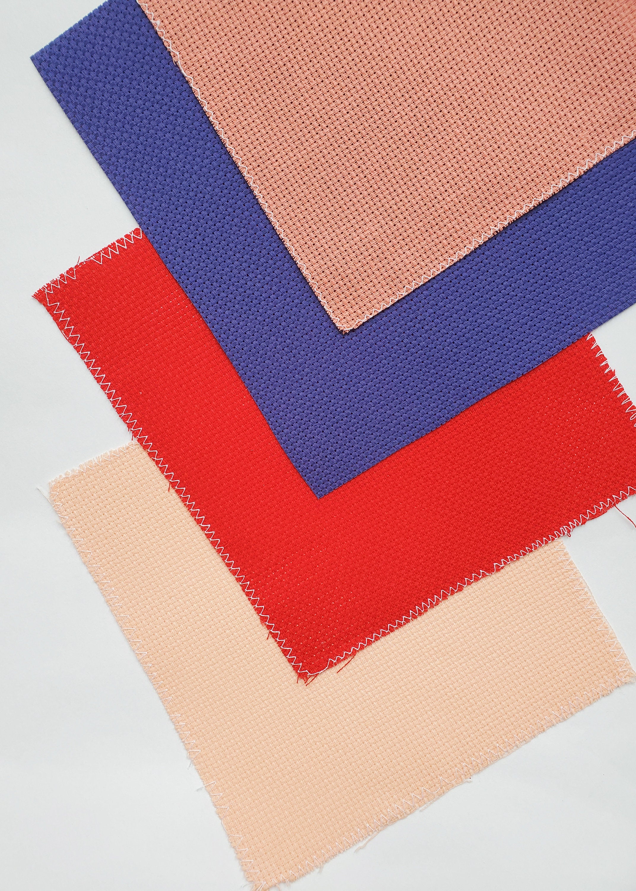 Set 8 AIDA Fabric Cut 7 X 7 AIDA 11 Count Cross Etsy Canada