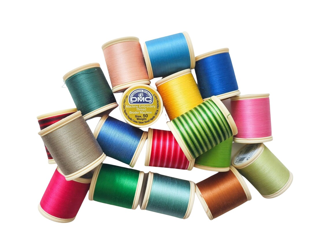 DMC Machine Embroidery Thread 547 Yds. 500m per Spool art. 237A50S Made