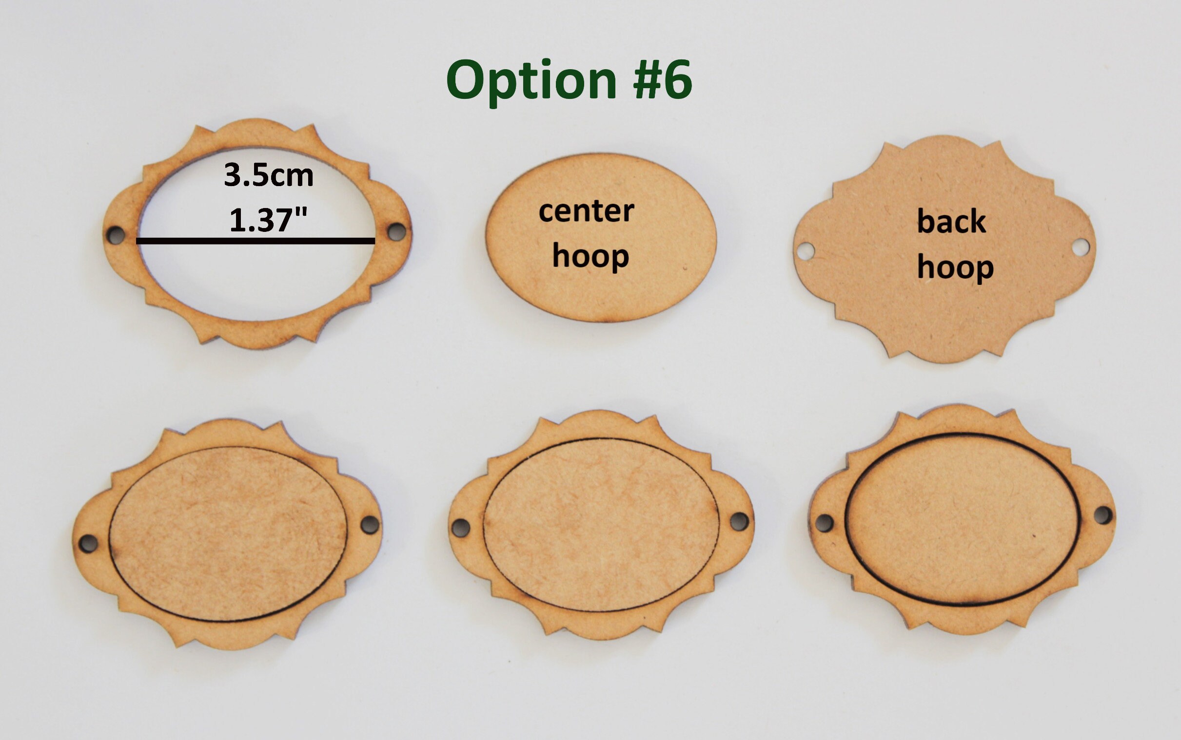 1x Mini Wooden Embroidery Hoops Small Hoops Small Hoops for Etsy