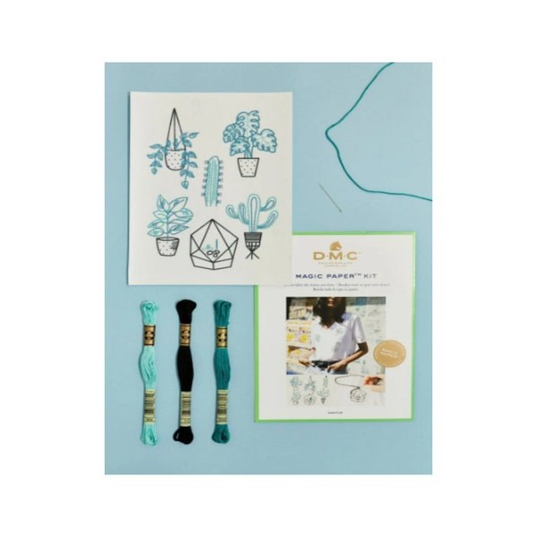 DMC 14ct Water Soluble Canvas, Tranparent Aida 1 Sheet, Perfect For