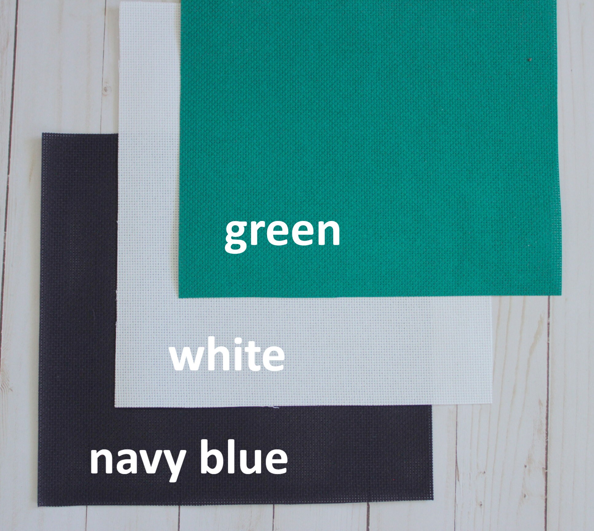 Set 3 AIDA Fabric Cut 10 X 10 AIDA 14 Count Etsy