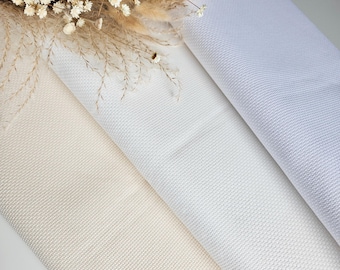 11ct ZWEIGART  Aida Fabric, 19" x19" (48cm x 48cm), Fabric to Stitch, Cross Stitch Fabric, AIDA 11 count, AIDA Colors, Aida Cloth, Zweigart