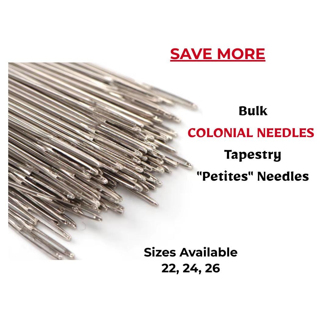Colonial Needle Lot De 16 Aiguilles à Broder Taille 5/10